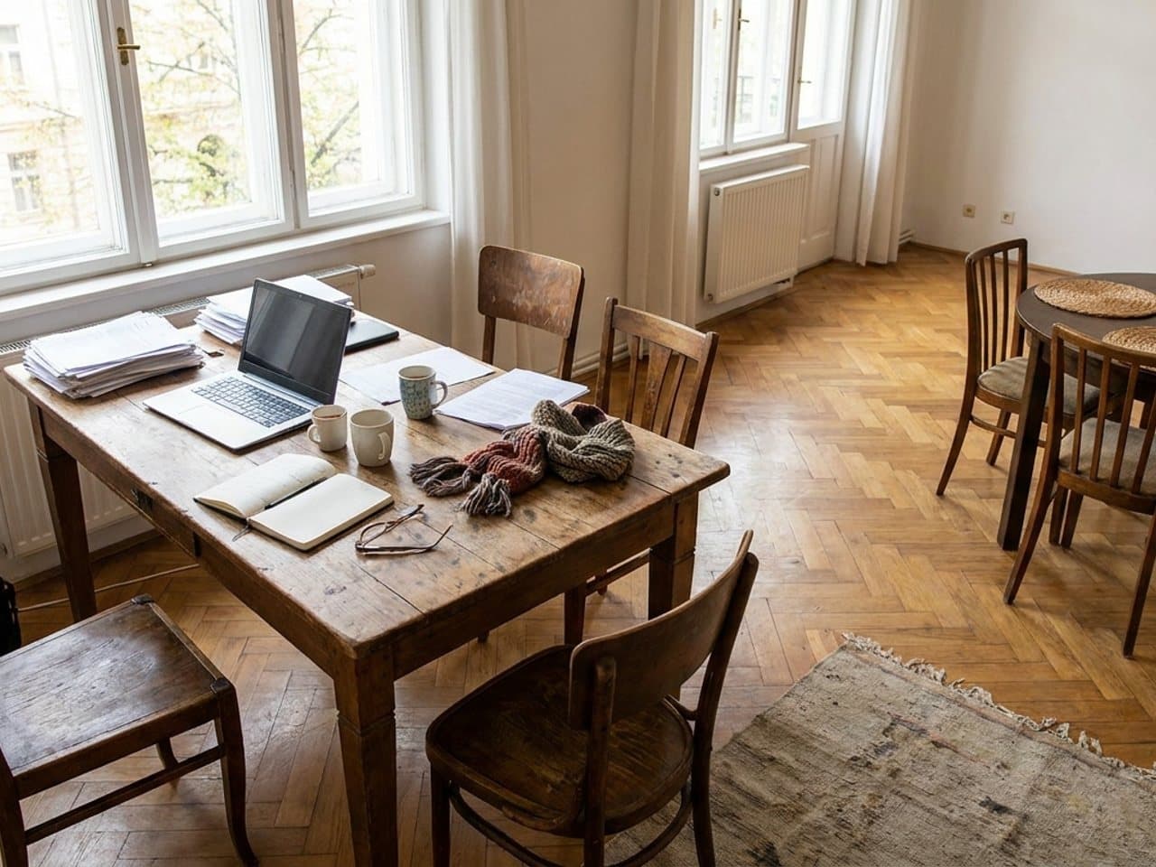 Photo d'annonce immobilière retravaillée par l'IA — avant